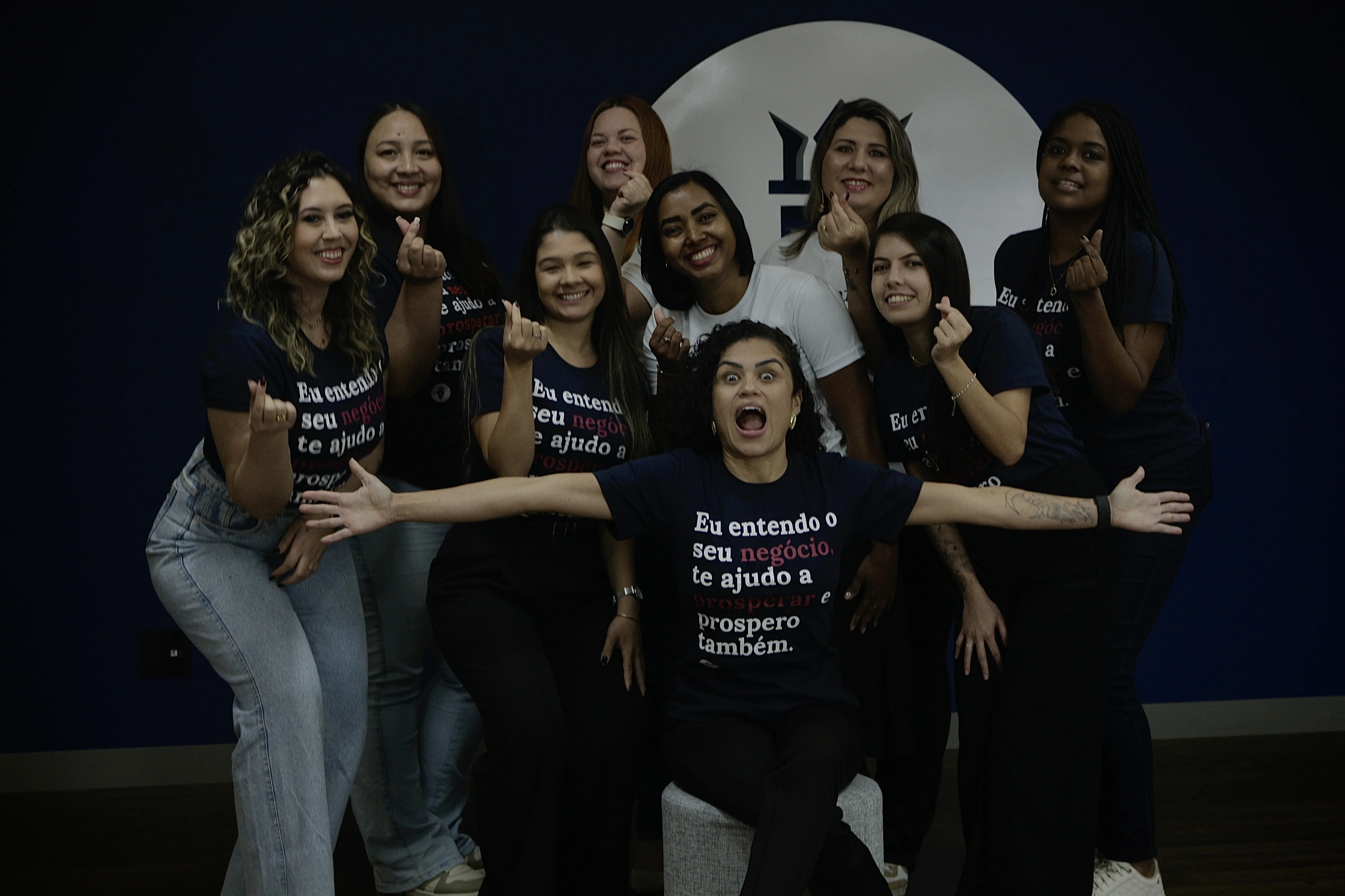 Equipe OSP Comemorando